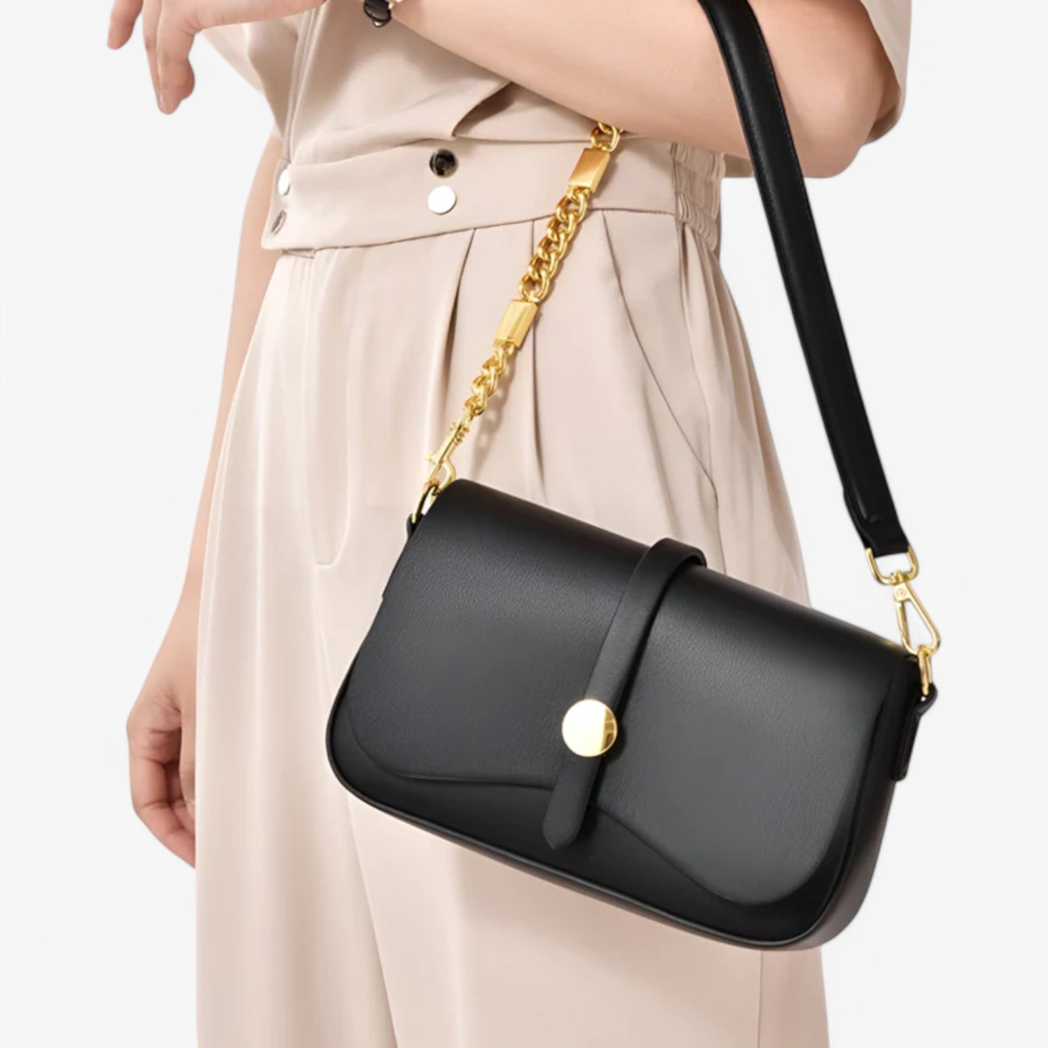Kenzie | Skuldertaske i vegansk læder - - bags - {{ product_tags }
