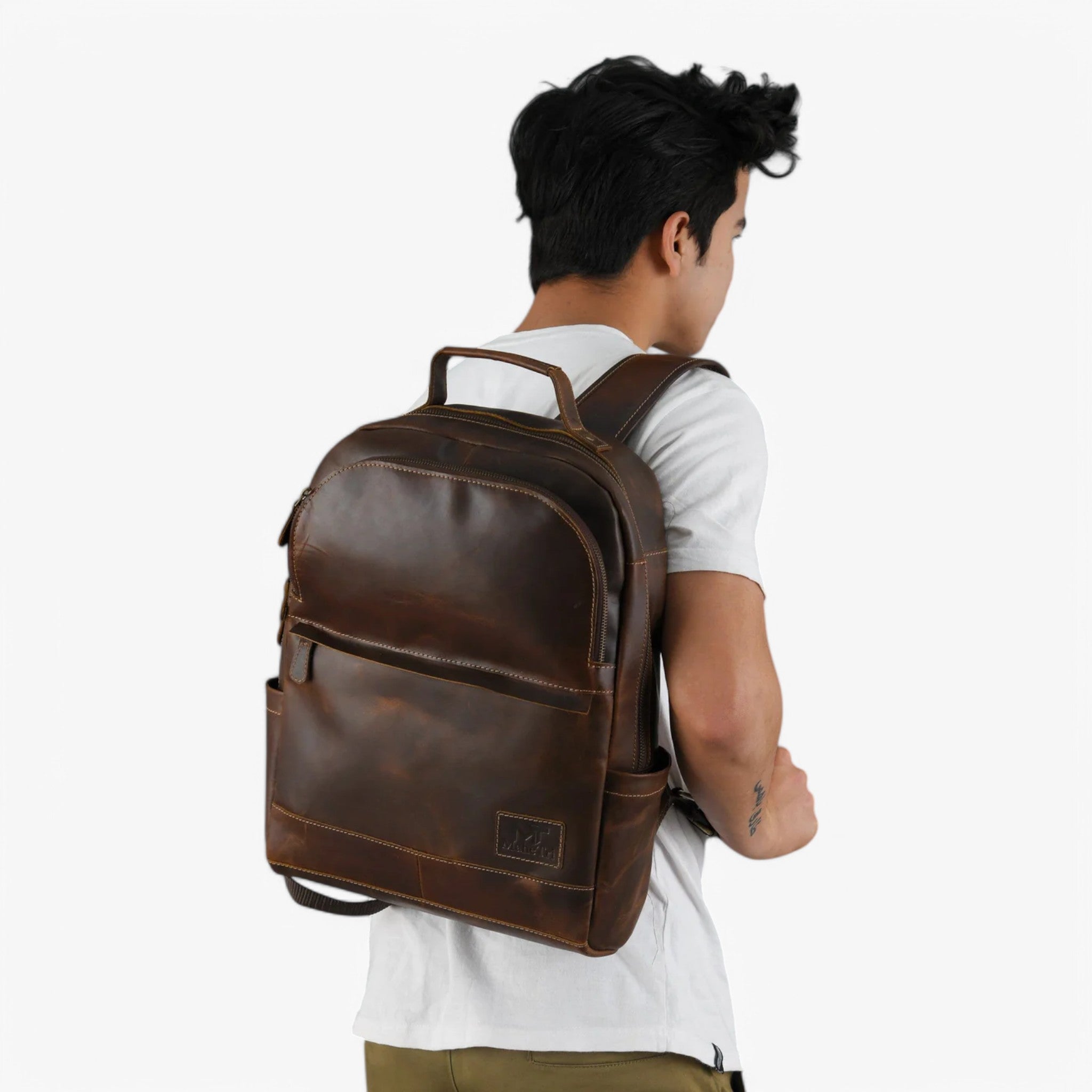 Cambridge | Unisex-rygsæk i bøffellæder - - bags - {{ product_tags }