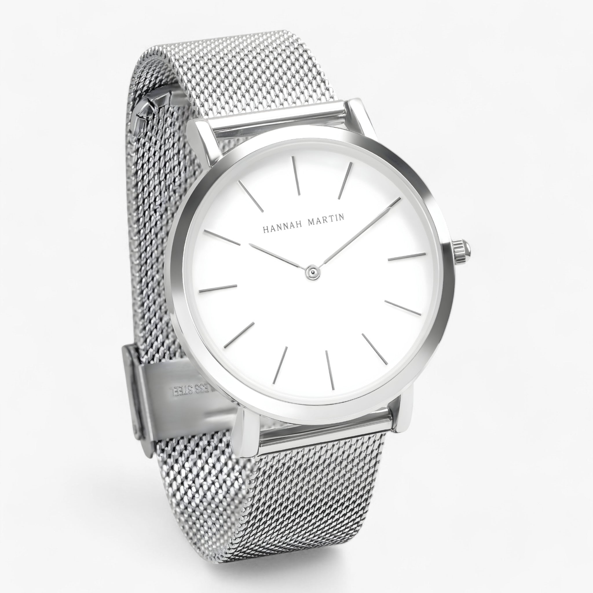 Maria | Rundt sølvur - Ubesværet elegance - - watches - {{ product_tags }