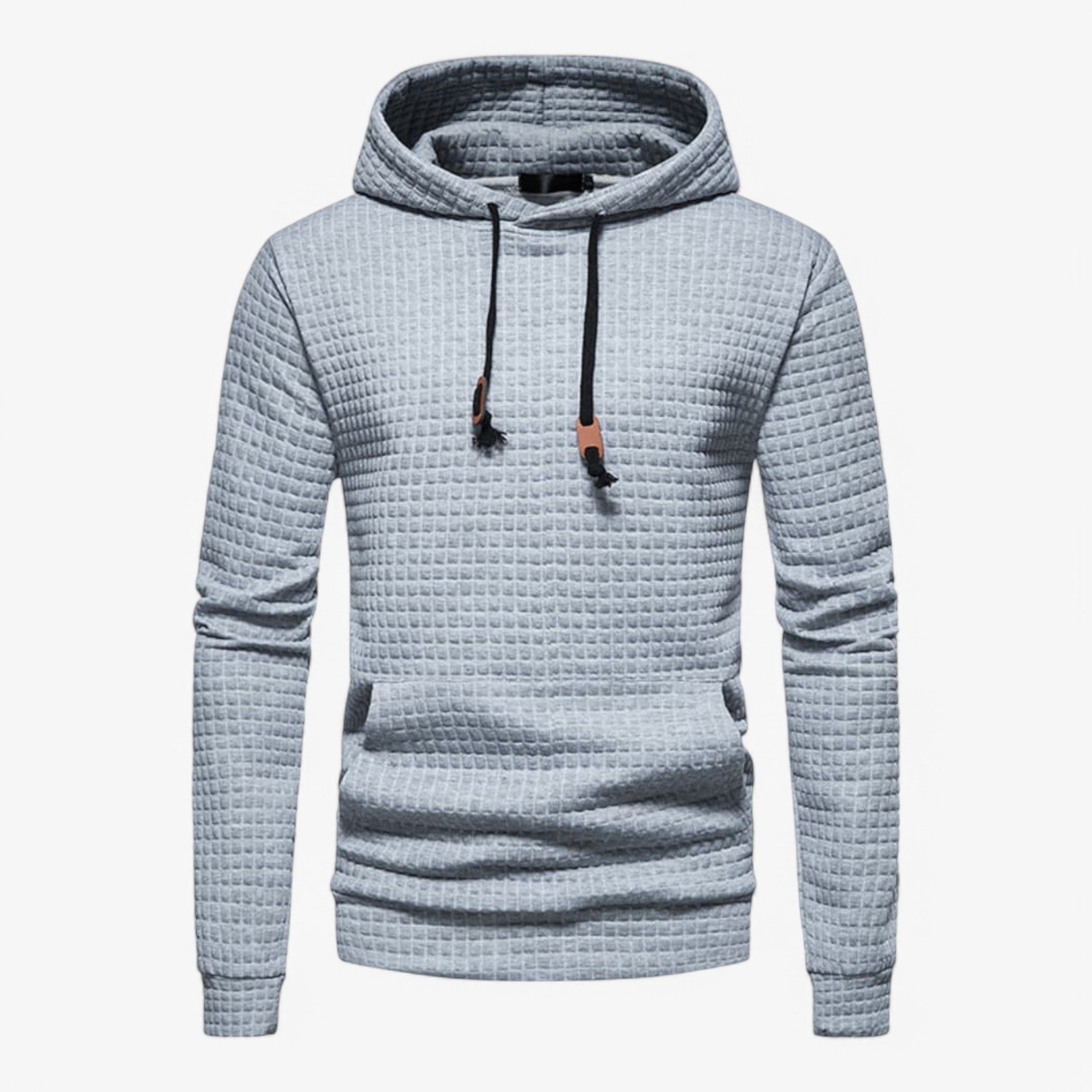 Jerick | Behagelig Hættetrøje - Lysgrå - men's fashion - {{ product_tags }