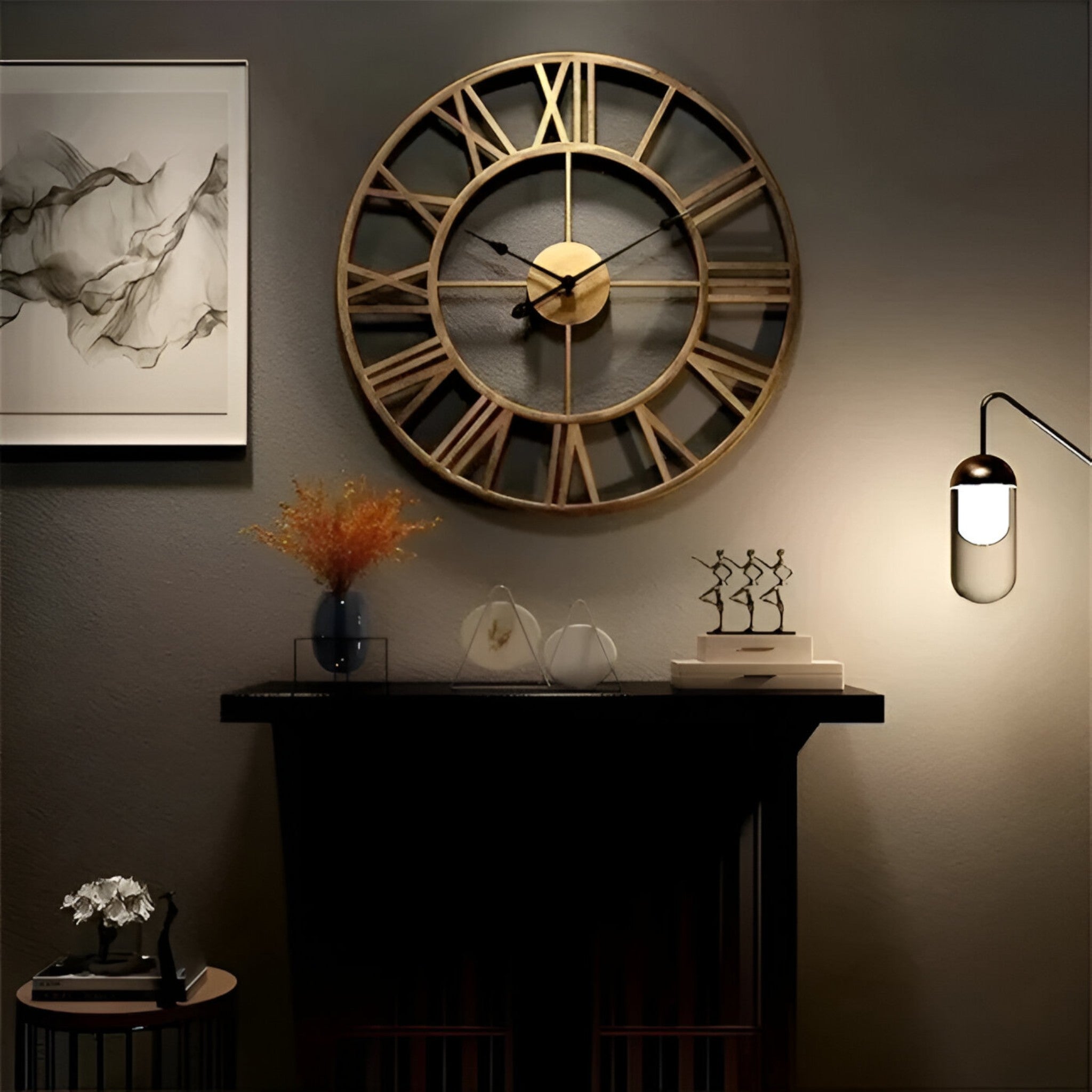 Finn - Moderne Stor Vægur - - house & garden - {{ product_tags }