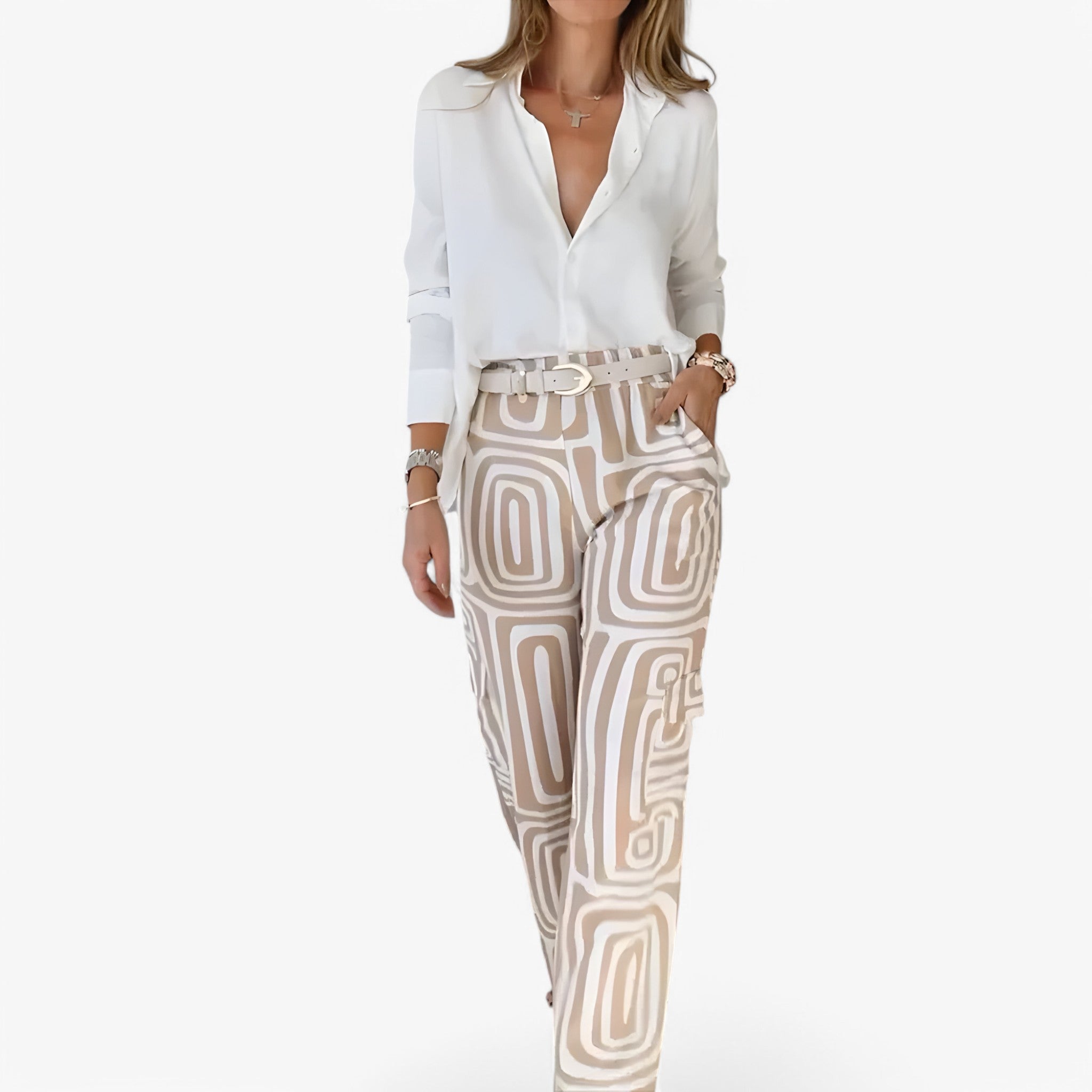 Isabella | Kontorsæt 2 dele - Elegant og professionel - - women's fashion - {{ product_tags }