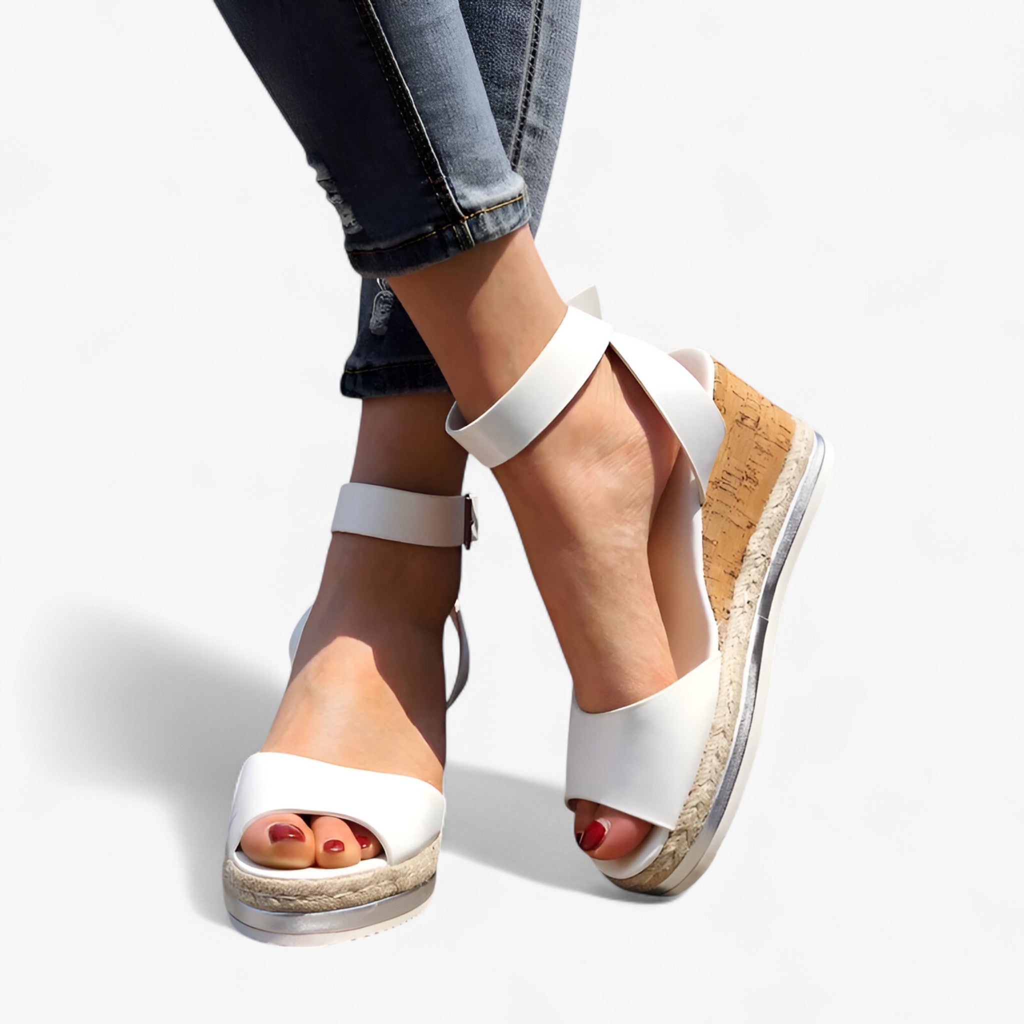 Elaina | Hællede sandaler – Trendy og komfortable - - women's fashion - {{ product_tags }
