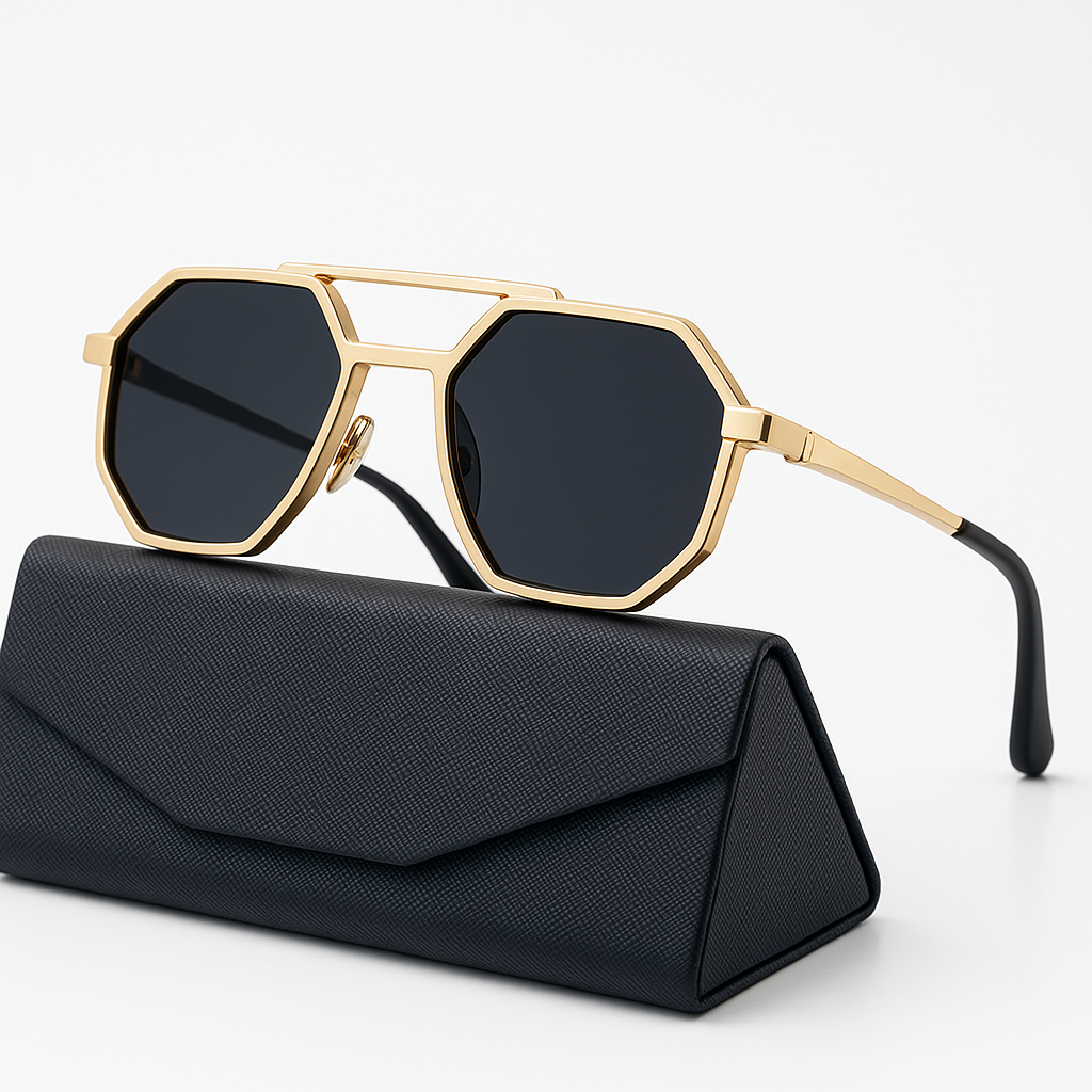 MenzGlass™ | Soluxe Solbriller - Beskyt dine øjne mod solen - Guld - watches - {{ product_tags }