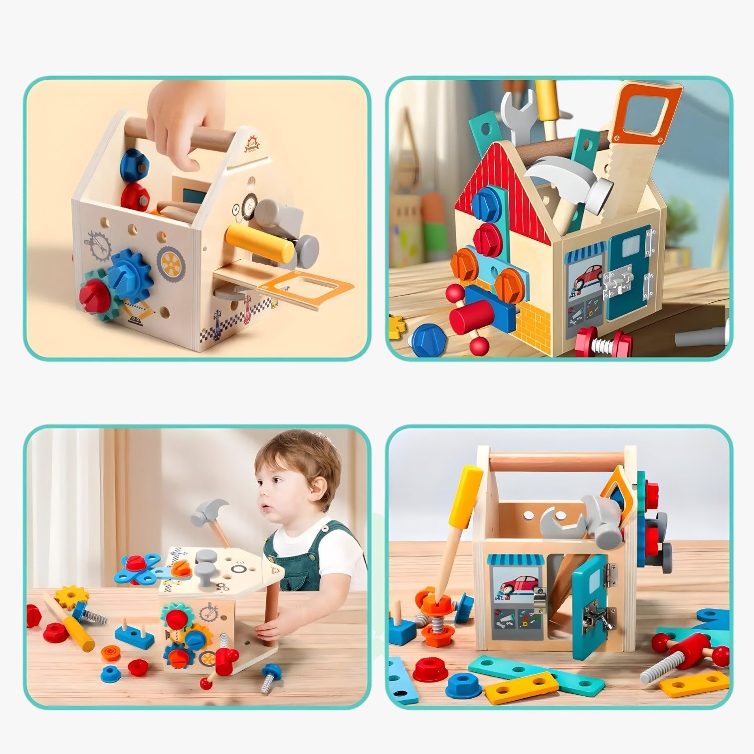 Emma | Træ værktøjskasse – Læring & Leg i Ét - - baby - {{ product_tags }