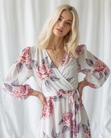 Agnes | Maxi dress with floral print for women