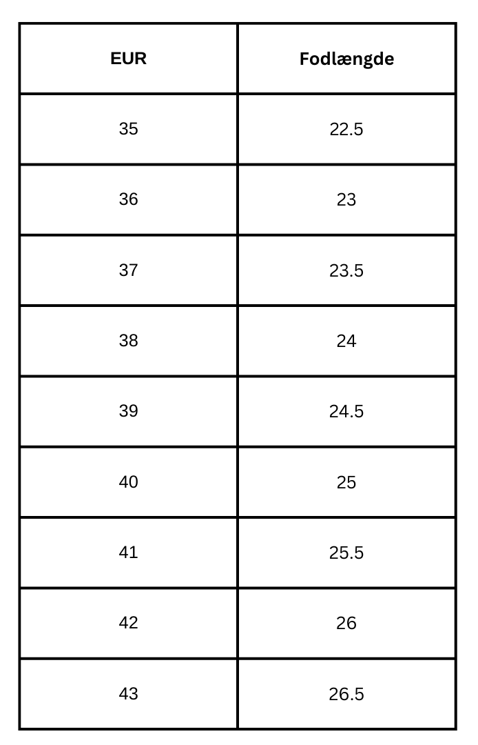 Size Guide