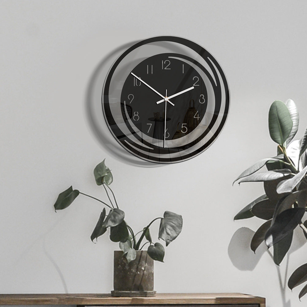 Analog vægkunst | Stille ur – Bringer sofistikeret stilhed til dit rum - - Wall Clock - {{ product_tags }