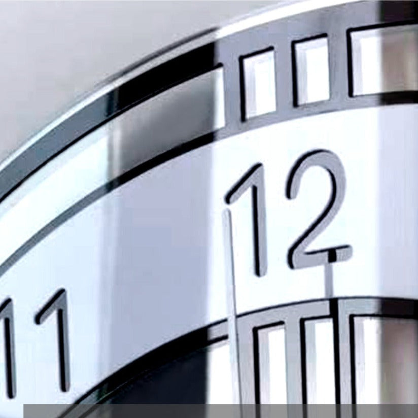 Analog vægkunst | Stille ur – Bringer sofistikeret stilhed til dit rum - - Wall Clock - {{ product_tags }