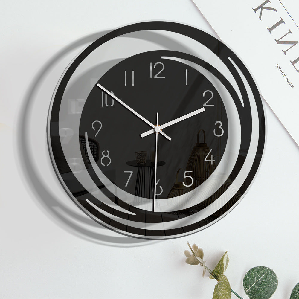 Analog vægkunst | Stille ur – Bringer sofistikeret stilhed til dit rum - - Wall Clock - {{ product_tags }