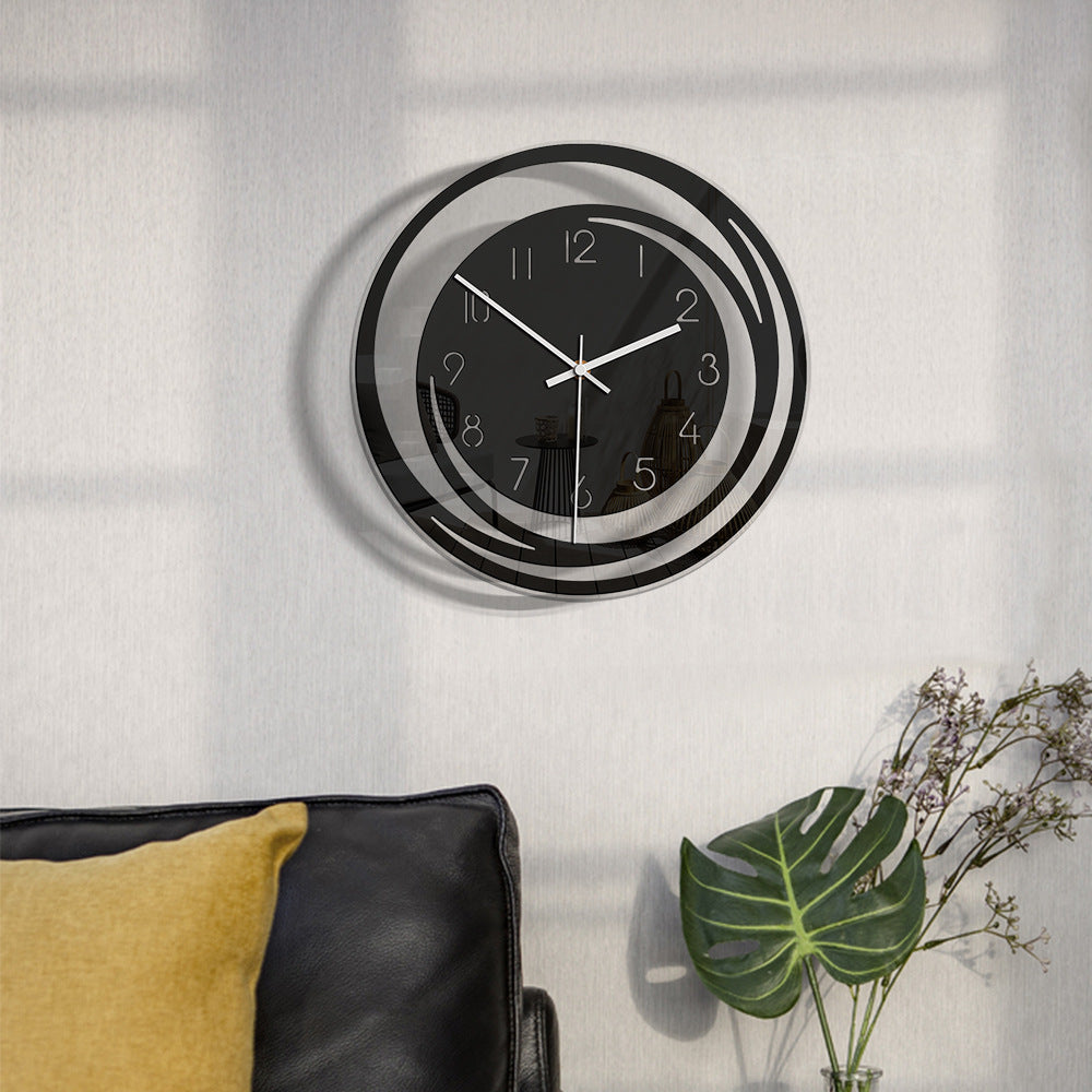 Analog vægkunst | Stille ur – Bringer sofistikeret stilhed til dit rum - - Wall Clock - {{ product_tags }