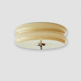 Art Deco Vintage Loftslampe - Glaskuppel Design