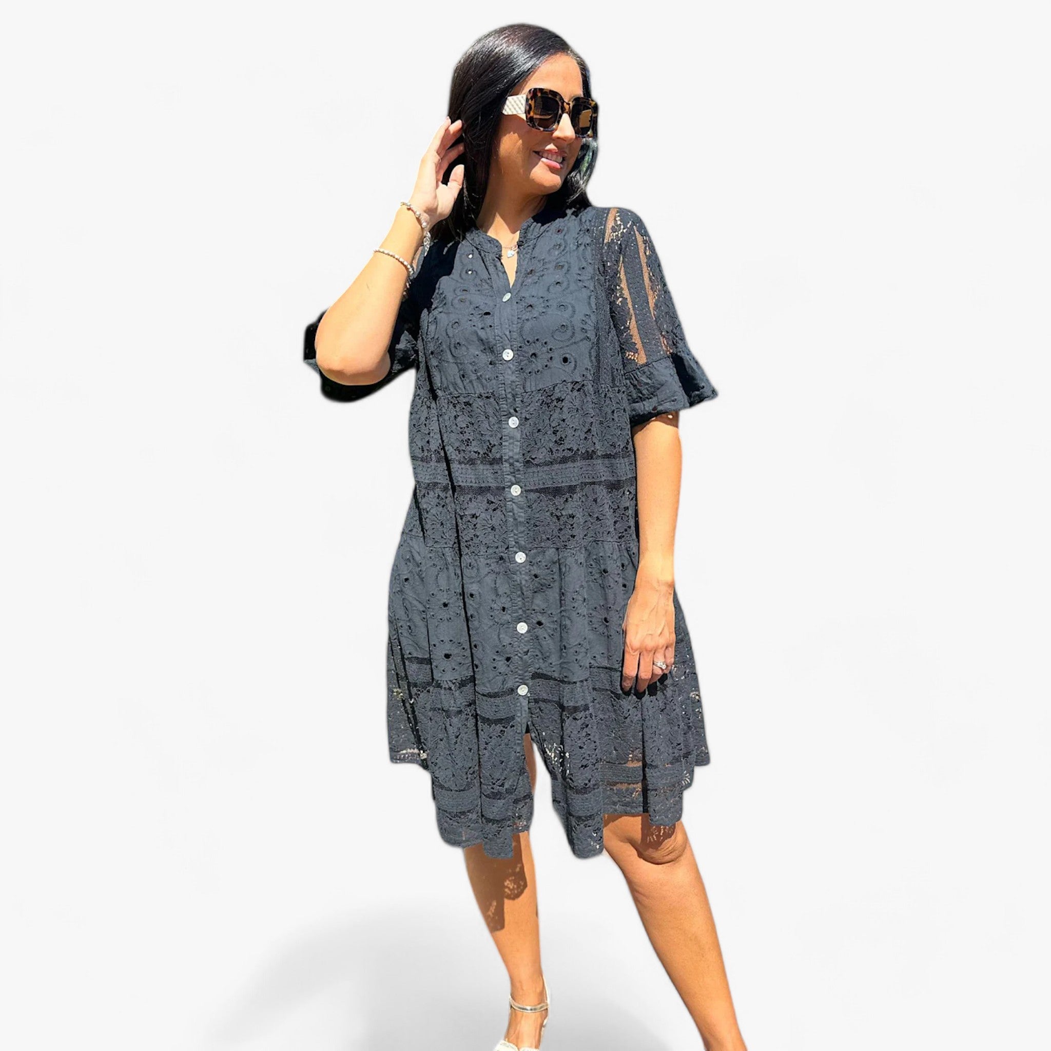 Adele | Spidskjole - Tidssvarende elegance med fine detaljer - - women's fashion - {{ product_tags }