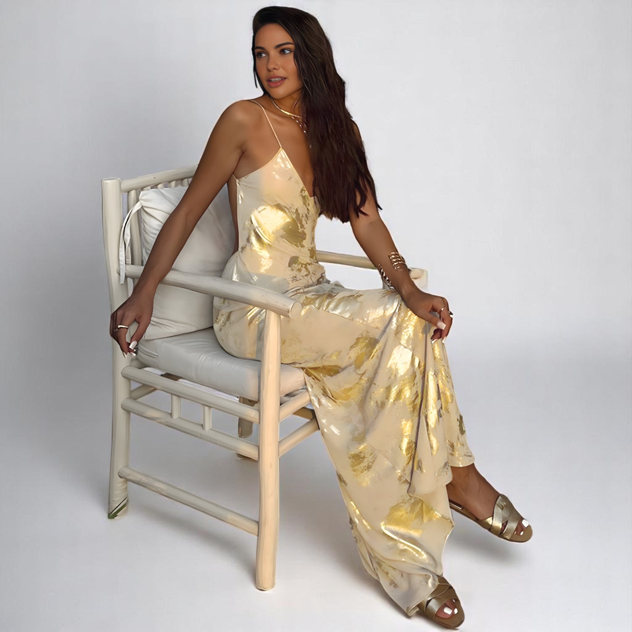 Sofia | Silke Aftenkjole – Elegance, der Føles Lige så God som den Ser Ud - - women's fashion - {{ product_tags }
