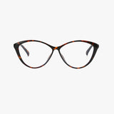 Clara | Retro glasses with leopard frame