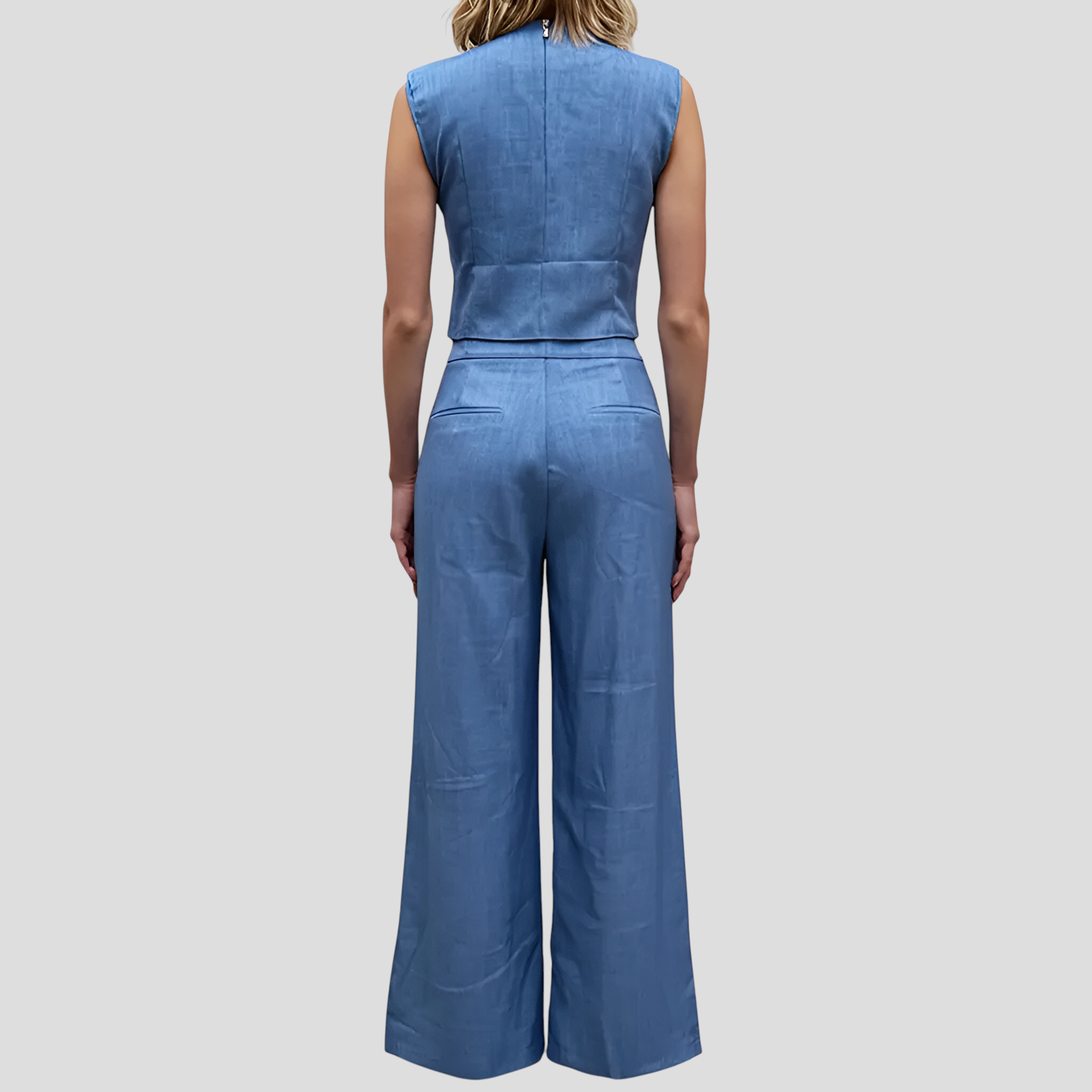 Aria | Kvinders Elegant Top og Bukser Sæt - - Kvinders sæt - {{ product_tags }