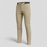 Piero | Men's slim fit pants with elastic waist