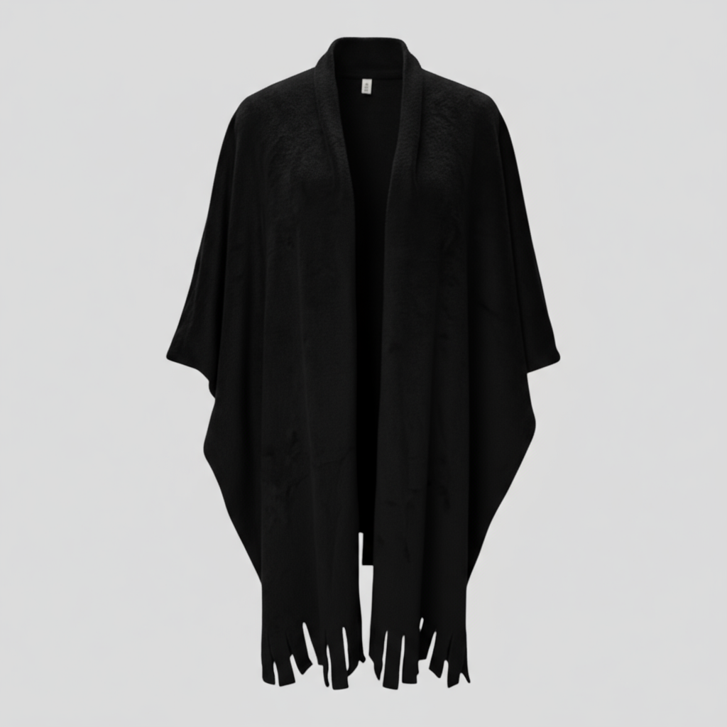 Abia | Elegant Minimalistisk Jakke - Sort - Kvinders Jakker - {{ product_tags }