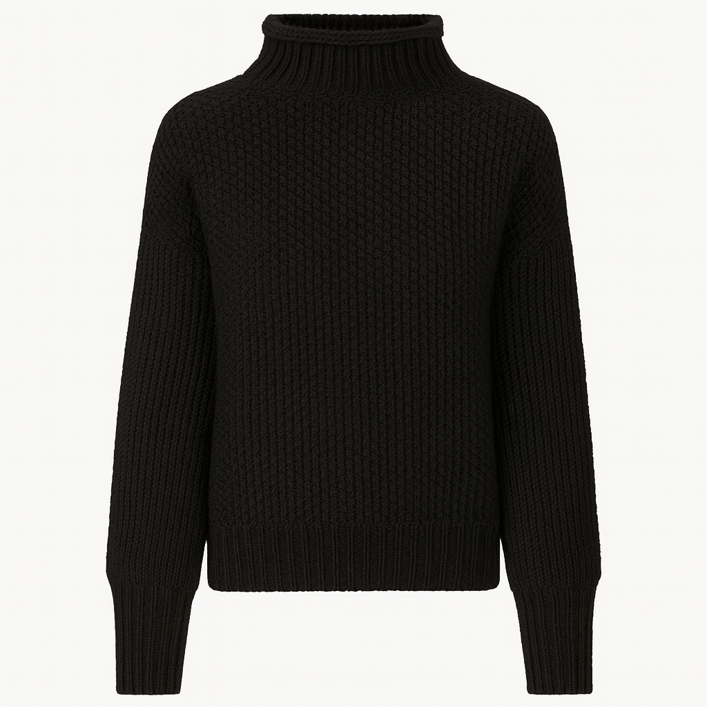 Julie | Komfortabel Trøje - SORT - women's fashion - {{ product_tags }