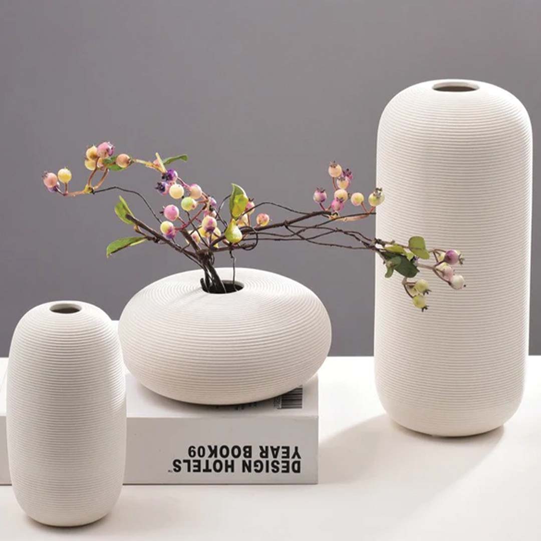 Handlavede keramikvaser | Elegante indretningsdetaljer - - house & garden - {{ product_tags }