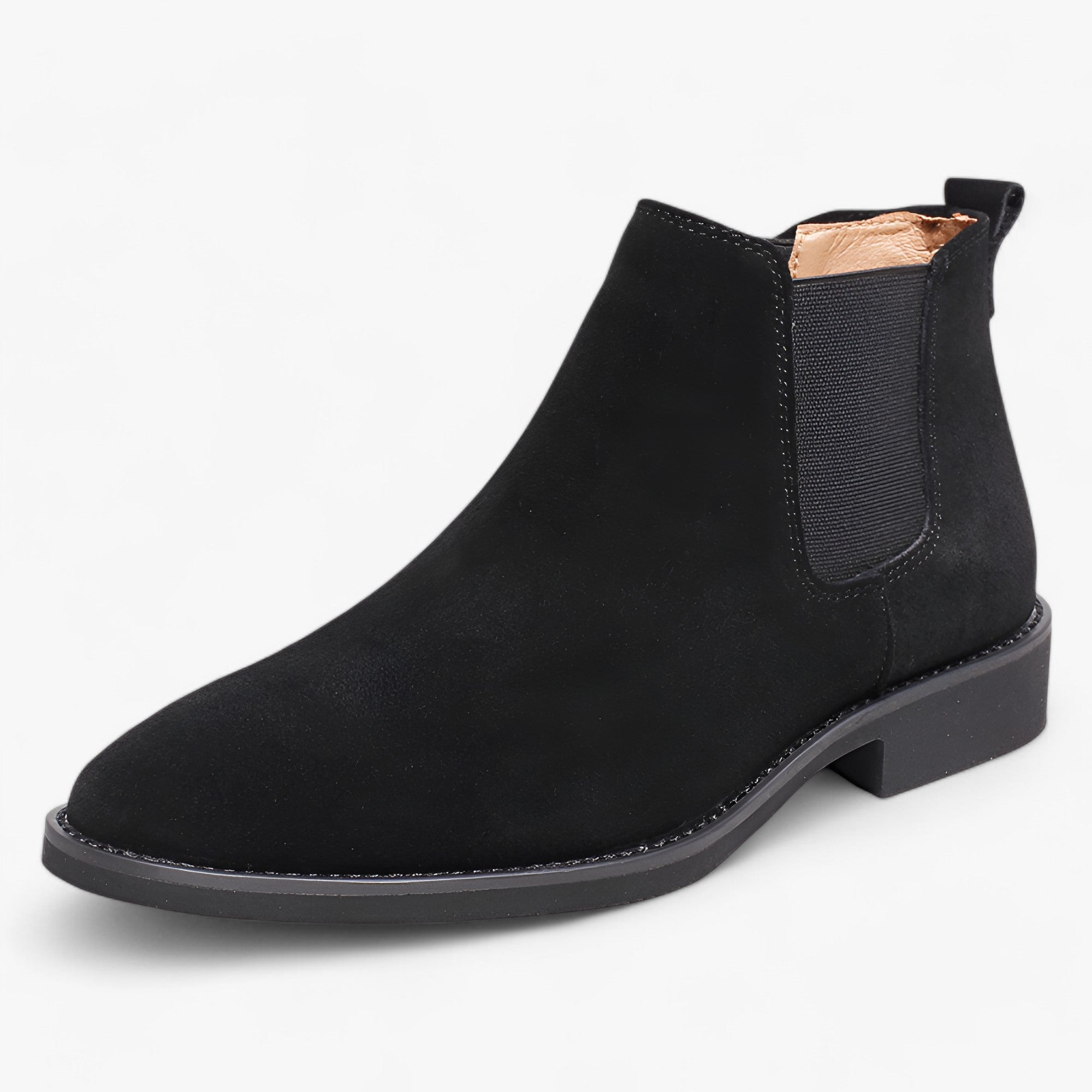 Pieter | Herrestøvler - Enkel glidning - Sort - men's fashion - {{ product_tags }