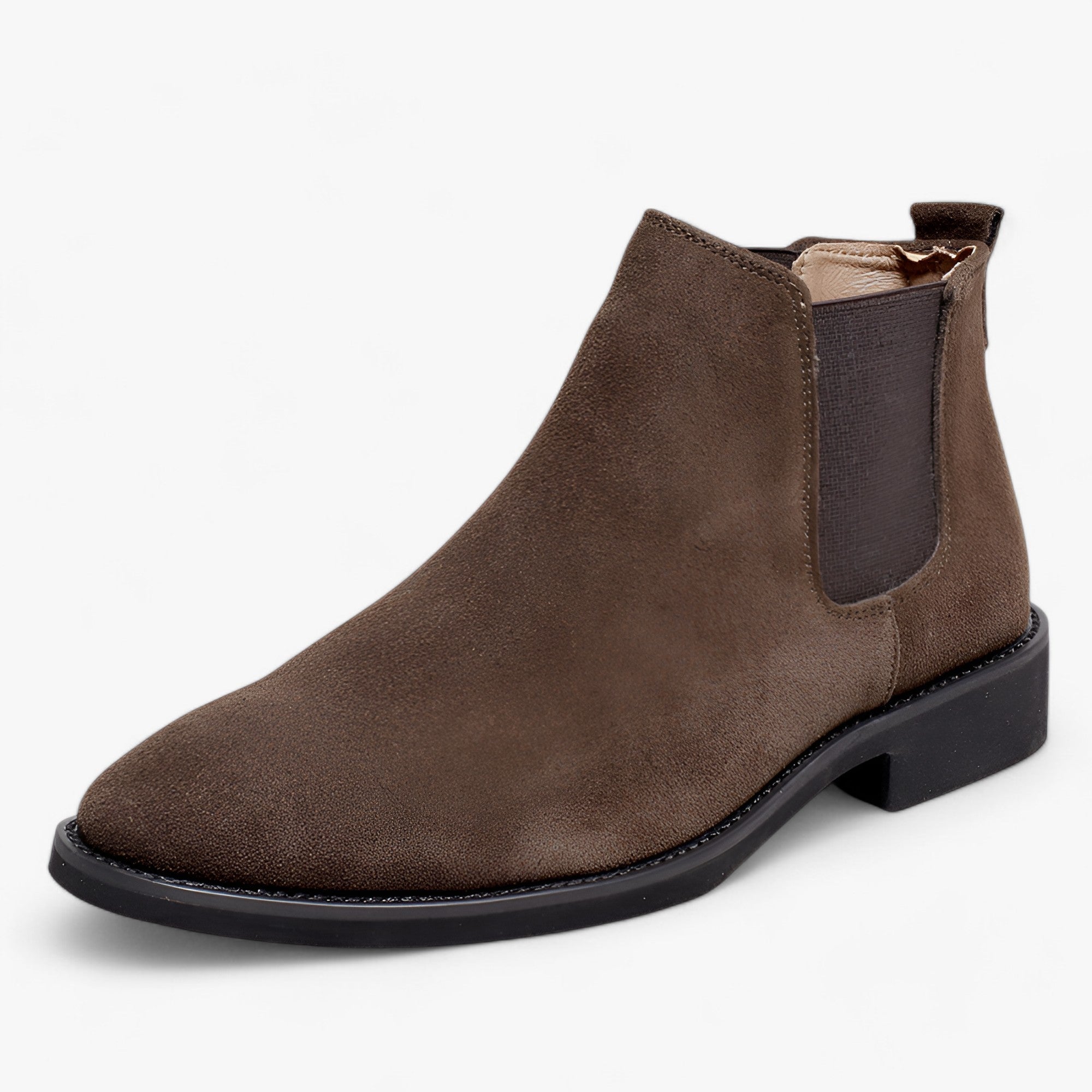 Pieter | Herrestøvler - Enkel glidning - Khaki - men's fashion - {{ product_tags }