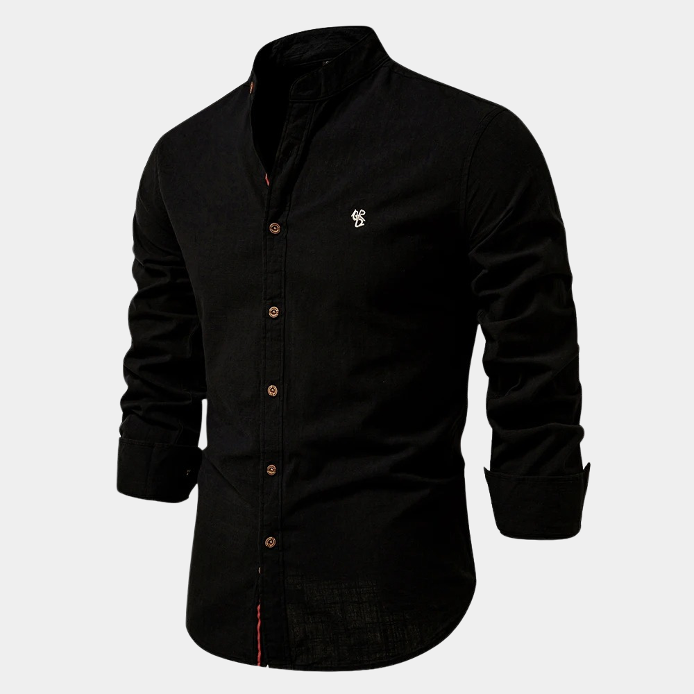 Oliver | Moderne herreskjorte - Stil og komfort omdefineret - Sort - Oliver | Moderne herreskjorte - Stil og komfort omdefineret- €25 - {{ product_tags }