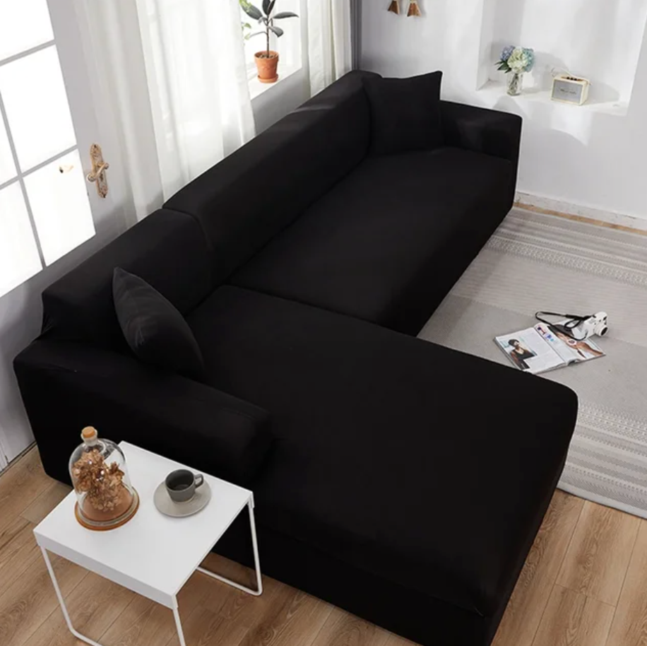SofCove - vaskbart betræk med forlænget levetid, vandafvisende, elastisk - Sort - SofCove - vaskbart betræk med forlænget levetid, vandafvisende, elastisk- €25 - {{ product_tags }