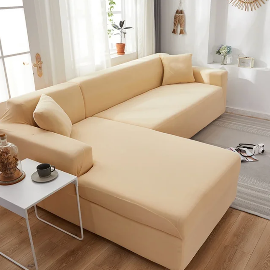 SofCove - vaskbart betræk med forlænget levetid, vandafvisende, elastisk - Beige - SofCove - vaskbart betræk med forlænget levetid, vandafvisende, elastisk- €25 - {{ product_tags }