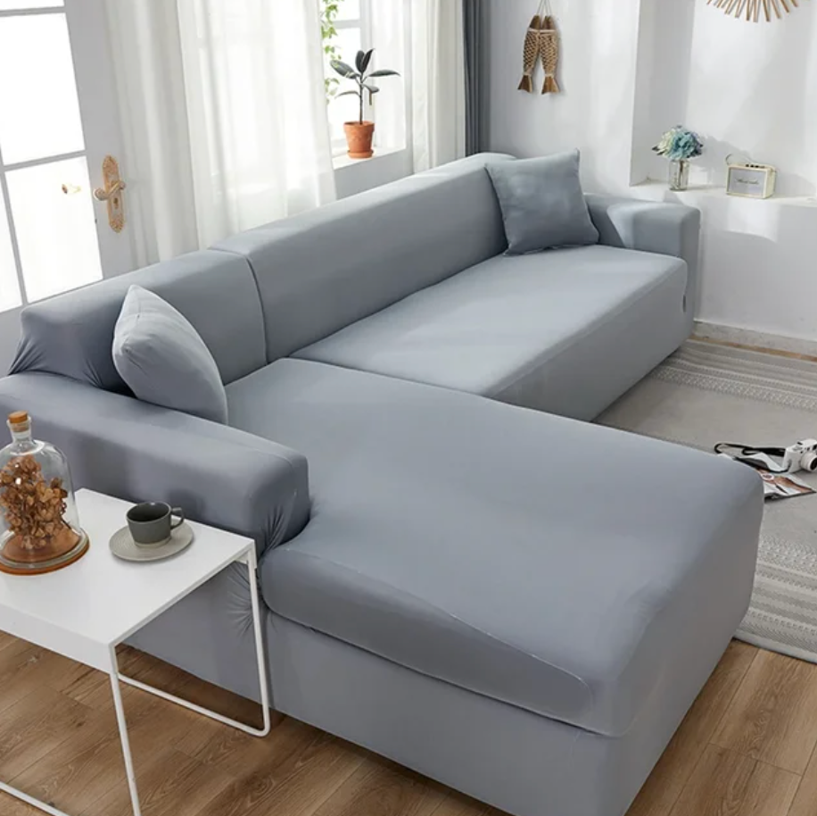 SofCove - vaskbart betræk med forlænget levetid, vandafvisende, elastisk - Lysegrå - SofCove - vaskbart betræk med forlænget levetid, vandafvisende, elastisk- €25 - {{ product_tags }