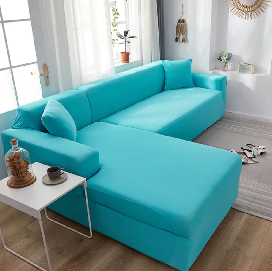 SofCove - vaskbart betræk med forlænget levetid, vandafvisende, elastisk - himmelblå - SofCove - vaskbart betræk med forlænget levetid, vandafvisende, elastisk- €25 - {{ product_tags }