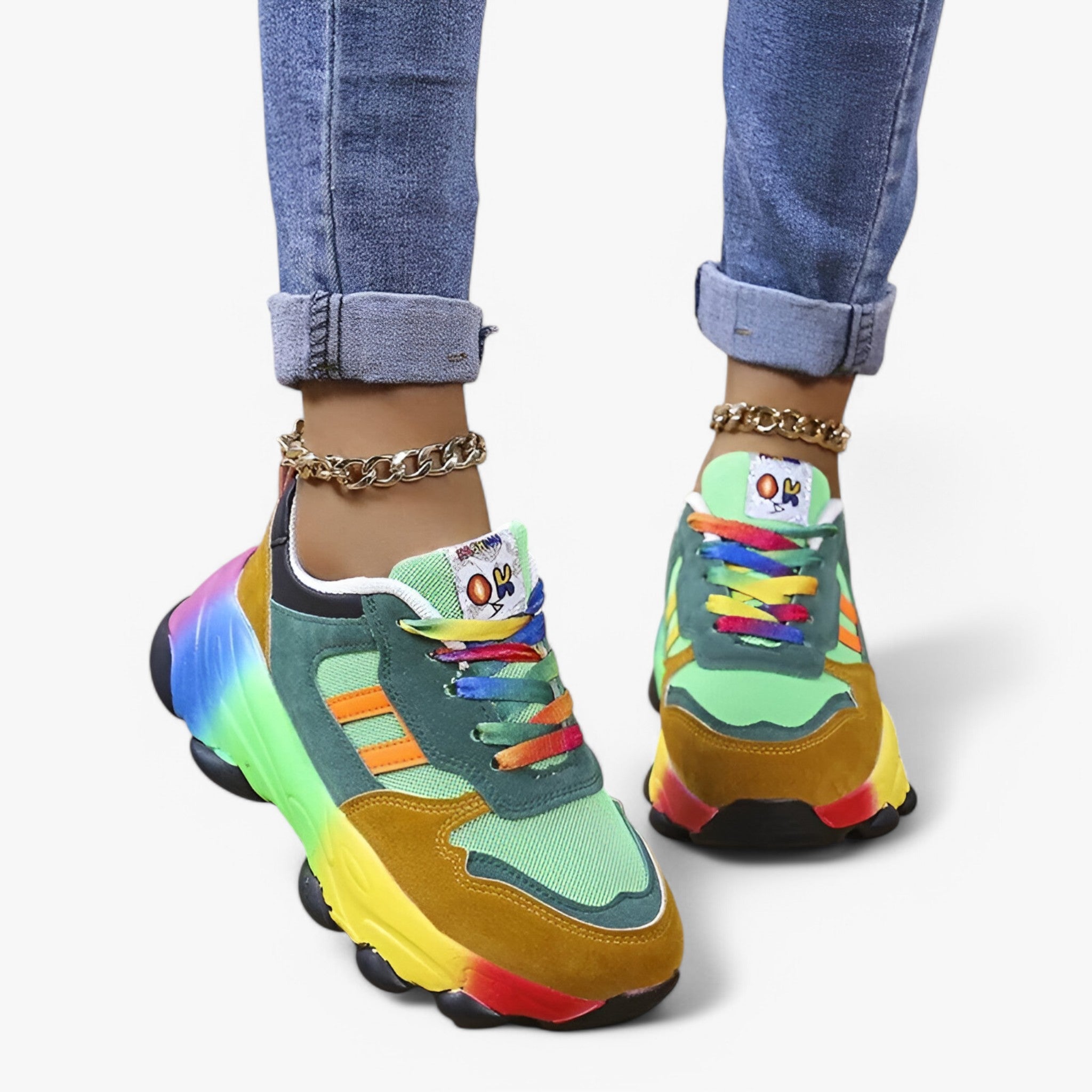 Liana | Snøresneakers - komfortable og trendy - - men's fashion - {{ product_tags }