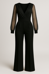 Celeste | Clothing with transparent sleeves and glitter
