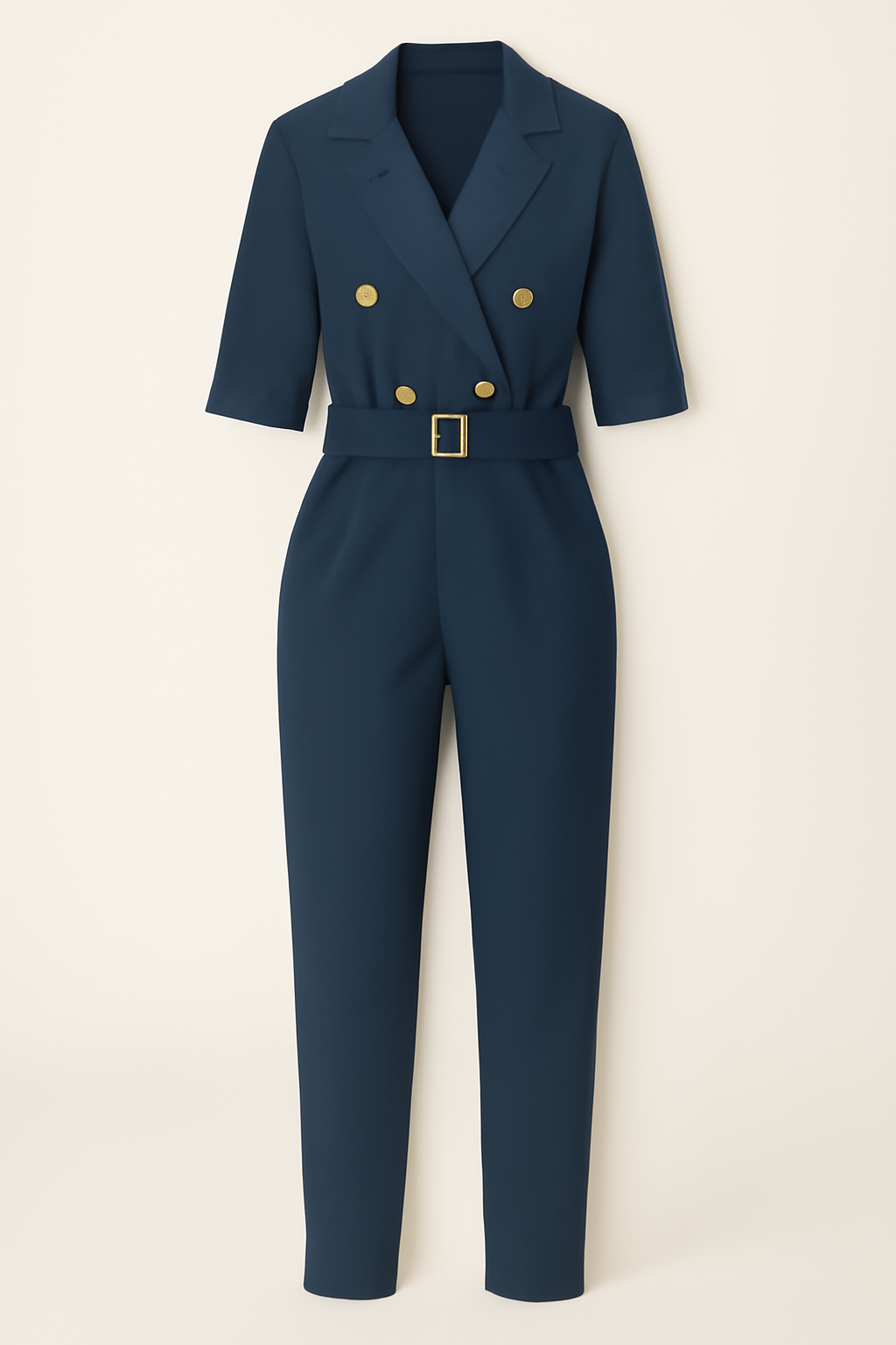 Livia | Tilpasset dragt med elegante detaljer - Blå - Livia | Tilpasset dragt med elegante detaljer - €25 - {{ product_tags }