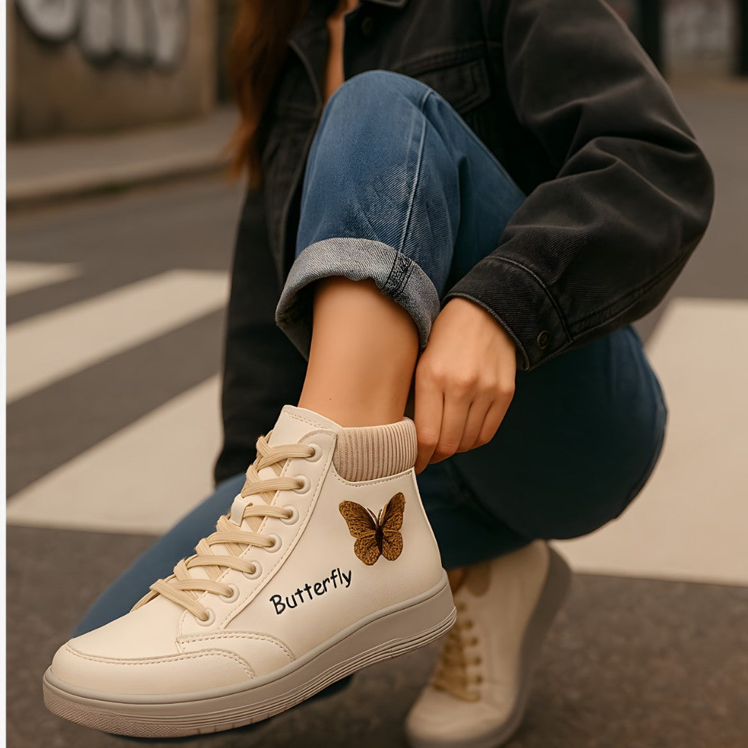 Diana | Hvide støvler i ægte læder i sneakerstil – Causale og elegante til hver dag - - Diana | Hvide støvler i ægte læder i sneakerstil – Causale og elegante til hver dag - €25 - {{ product_tags }
