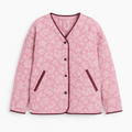 Heidi | Steppjakke med blomsterprint - Komfort med et strejf af vintage