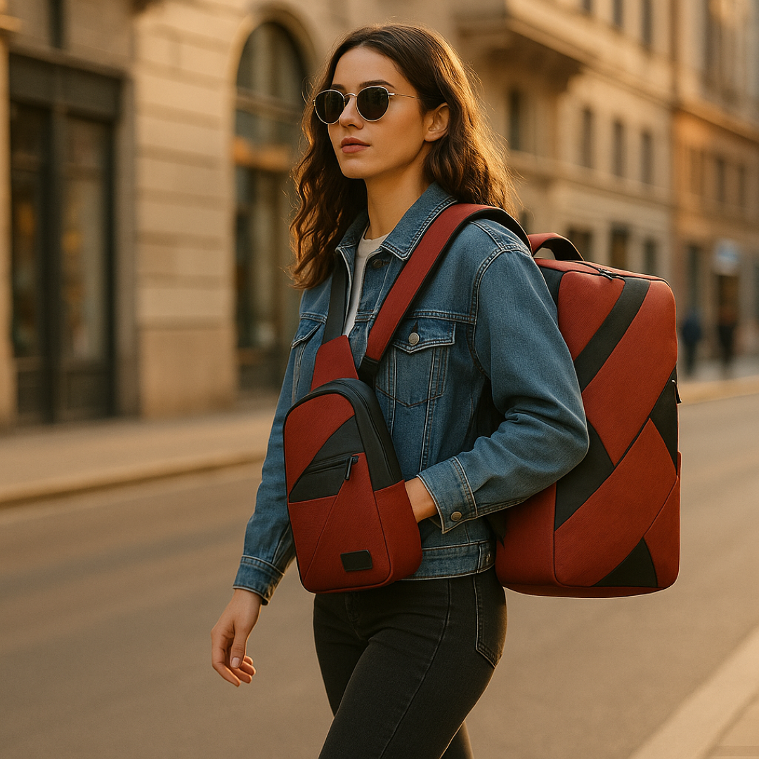 Evan | Sæt 3 i 1 med rygsæk og matchende accessories - - bags - {{ product_tags }