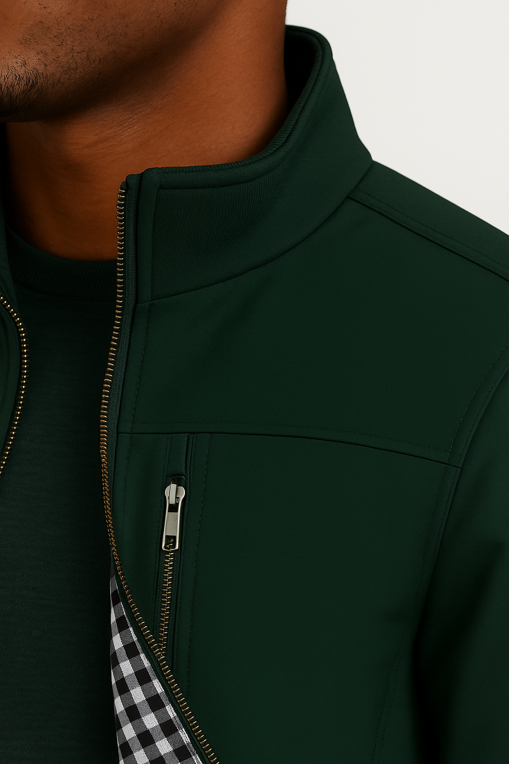 Gabriel | Herre jakke med lynlås – Elegant urban stil - - men's fashion - {{ product_tags }