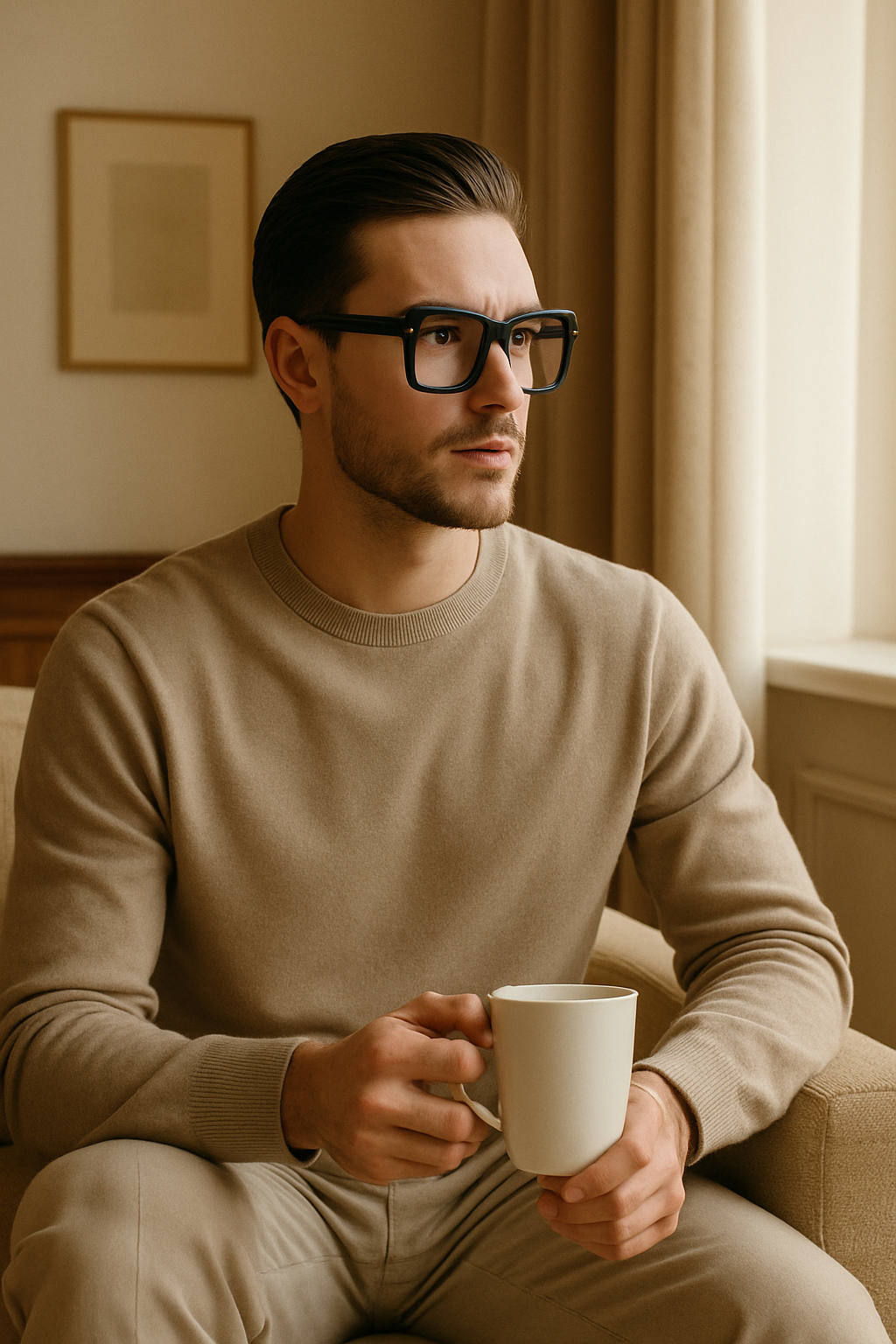 Nico | Oversized solbriller i luksusmetal - - watches - {{ product_tags }