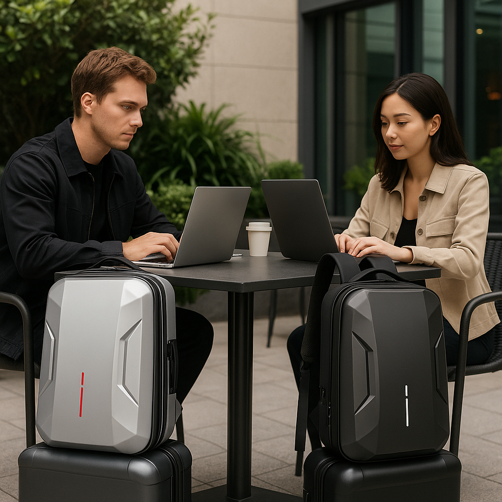 Levi | Vandtæt gaming rygsæk med hårdt skal - - bags - {{ product_tags }