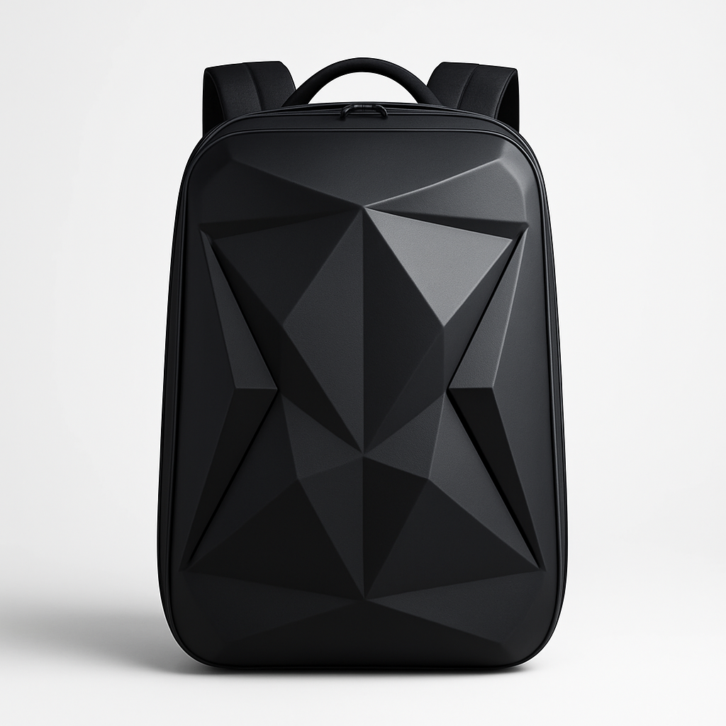Jules | Vandtæt hård rejsetaske med USB-porte - Sort - bags - {{ product_tags }