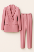 Madison | Elegant komplet – Dobbeltknap blazer med slim fit- bukser