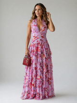 Belladina | Halter Maxi Dress
