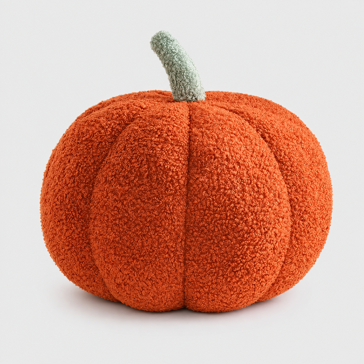 Græskarpude i plys - Hyggelig indretning til efterår og fest - Ferskenorange - Gifts – Seasonal – Halloween - {{ product_tags }