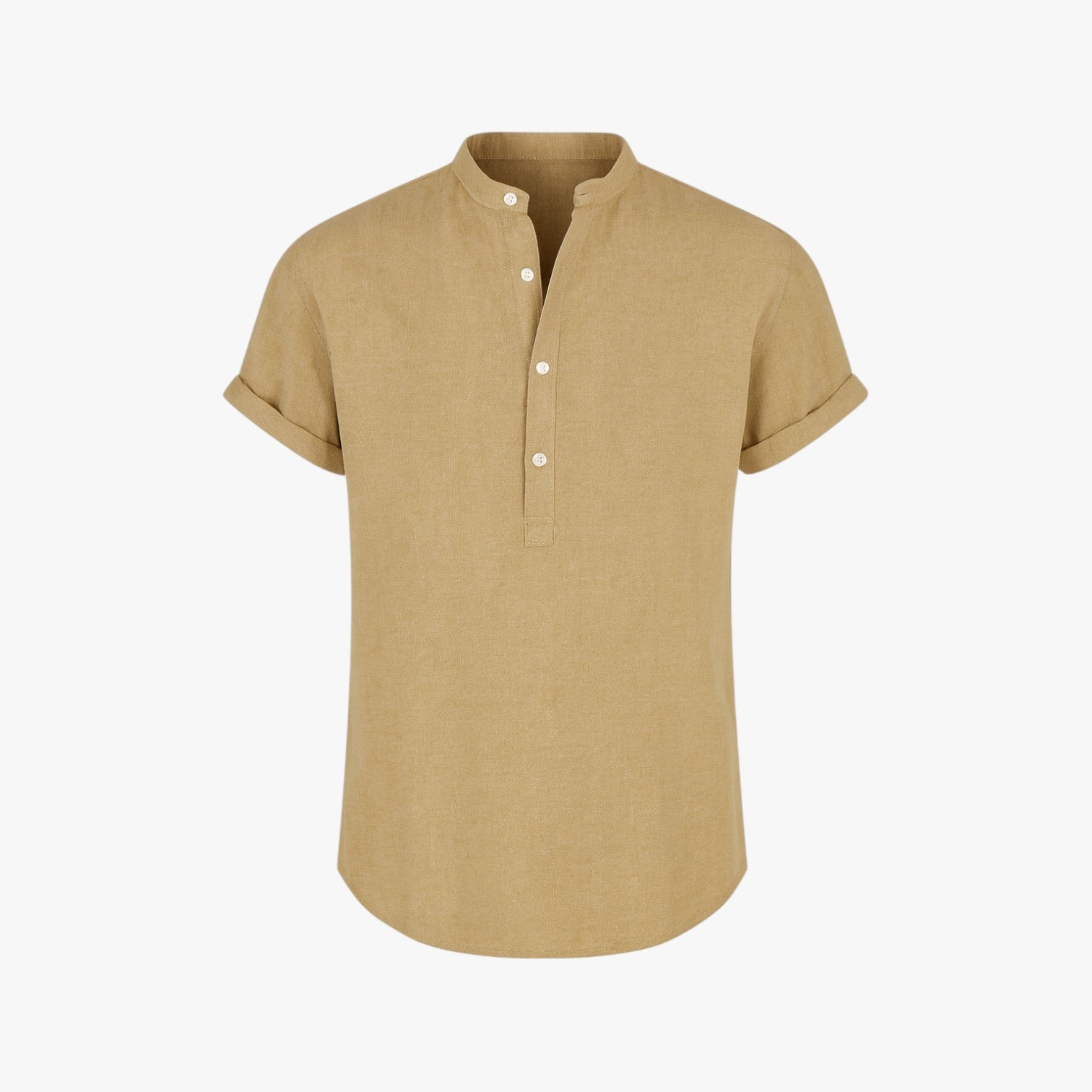 Albert | Linneherre skjorte - Lethed og stil til hver dag - Fango - Albert | Linneherre skjorte - Lethed og stil til hver dag - €25 - {{ product_tags }