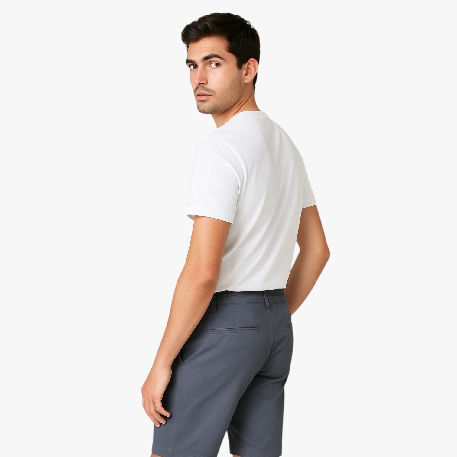 Grant | Herreshorts i stretchbomuld: premium komfort til afslapning - - Grant | Herreshorts i stretchbomuld: premium komfort til afslapning - €25 - {{ product_tags }