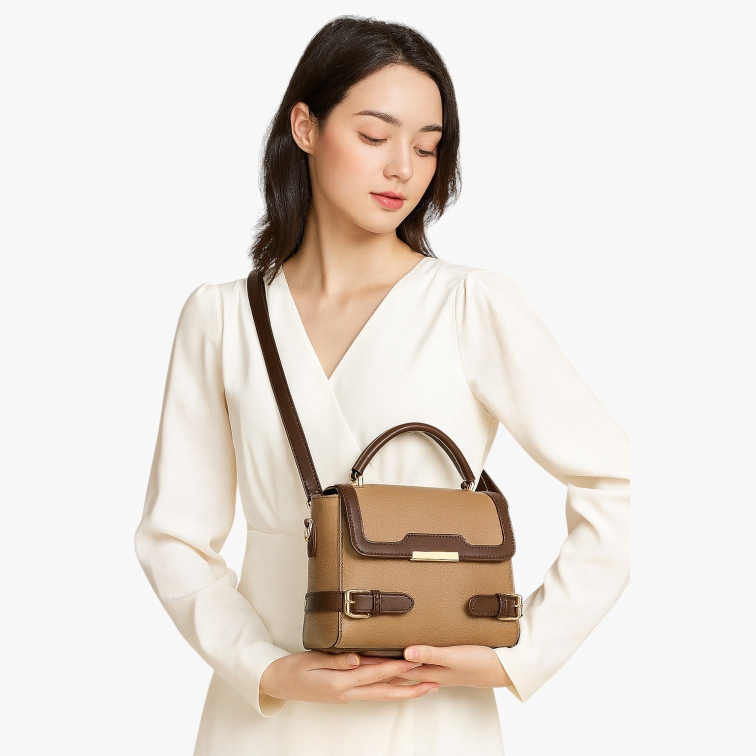 Veronica | Kvindelig casual håndtaske - Stor, elegant og vandtæt - - Veronica | Kvindelig casual håndtaske - Stor, elegant og vandtæt- €25 - {{ product_tags }