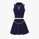 Monique | Style and Support - 2-Piece Women's Sports Set with Padded Top