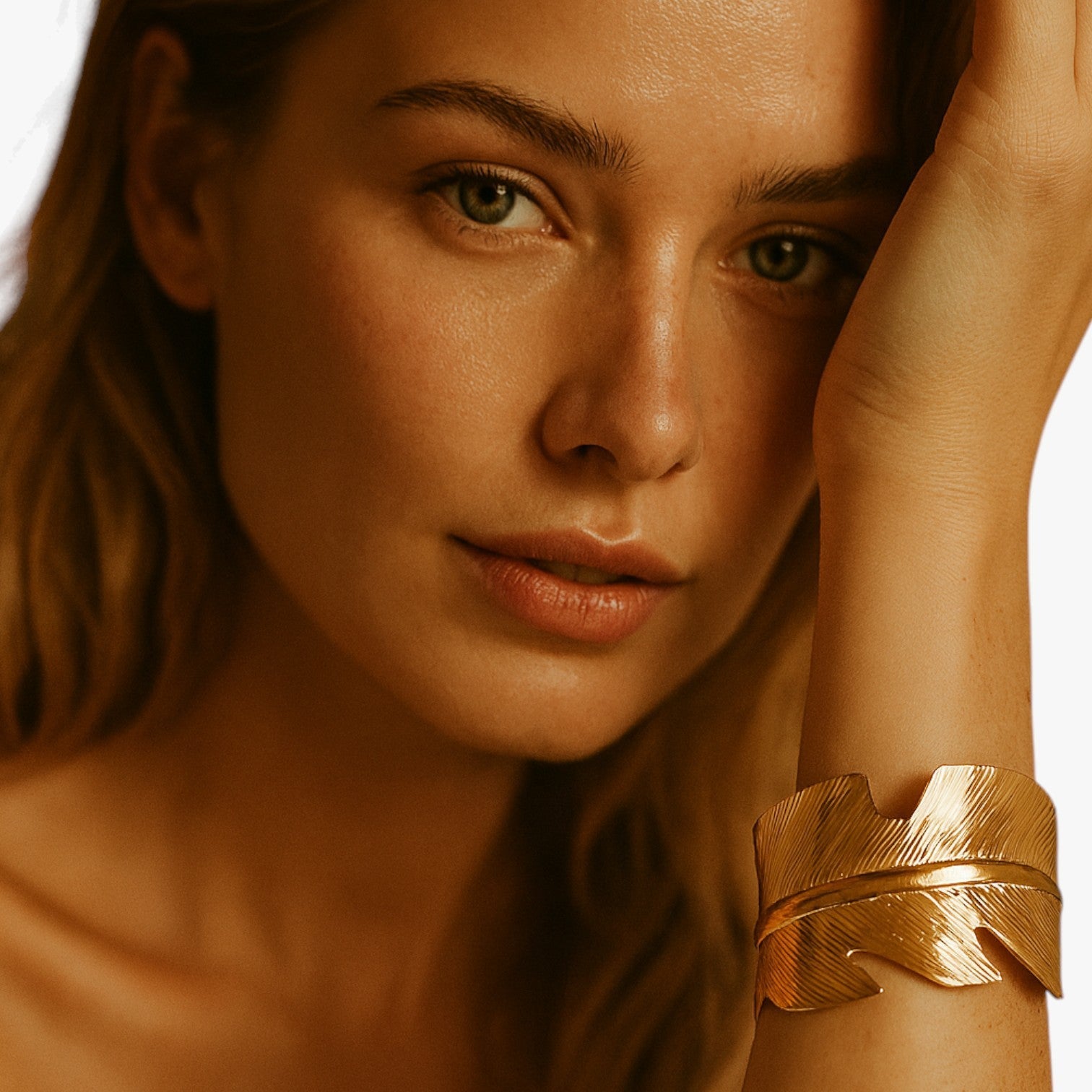 Jade | Boho Cuff Justerbart Armbånd i Rustfrit Stål – Vintage Stil eManco - - Jade | Boho Cuff Justerbart Armbånd i Rustfrit Stål – Vintage Stil eManco - €25 - {{ product_tags }