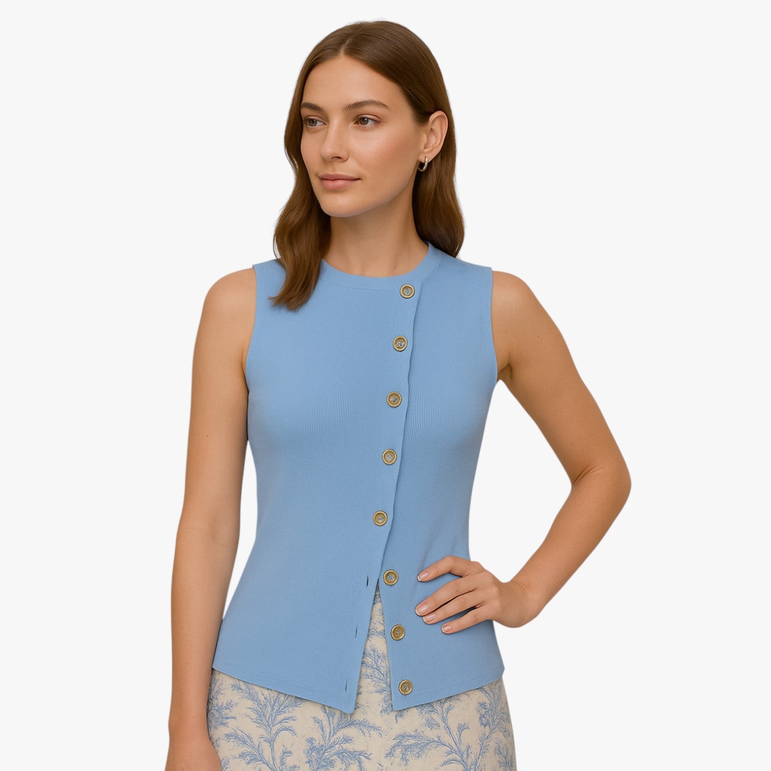 Agnes | Asymmetrisk knapgilet - - Agnes | Asymmetrisk knapgilet - €25 - {{ product_tags }